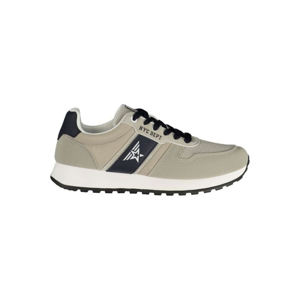 Avirex Beige Polyurethane Mens Men's Sneaker